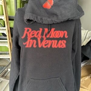 Red moon in Venus kali uchis size small hoodie as is condition